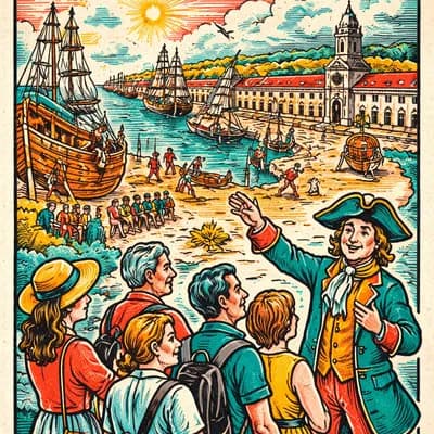 Visite guidée de l'exposition : Du temps que la Marine estoit en sa splendeur : imaginer la ville de Rochefort (1666-1785)