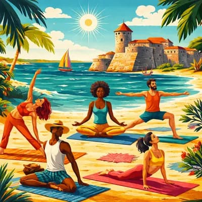 Yoga à la Plage à Le Château d’oléron avec Marion / Yoga à la plage