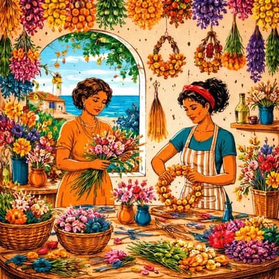 Atelier de Création en Fleurs Séchées de l'île d'oléron 🌸🌿🌼🌿🌺