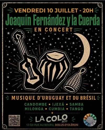 Concert à La Colo&co - Joaquín Fernandez y la Cuerda