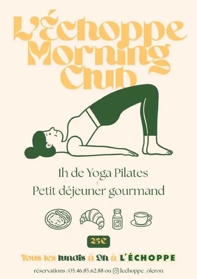 Yoga + Brunch à L'echoppe - tous les lundis
