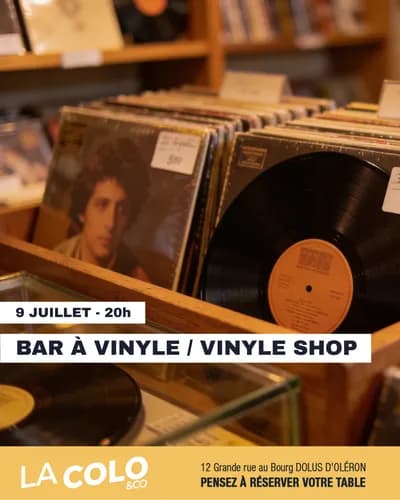 Bar à Vinyle à La Colo&co