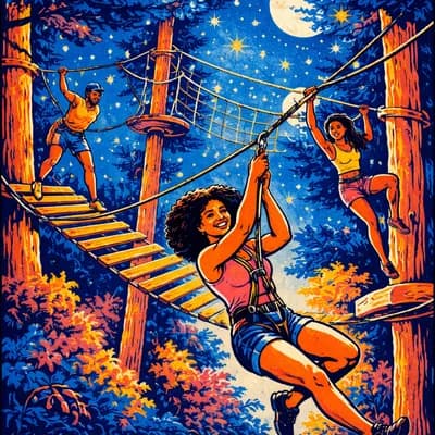 Accrobranche Nocturne 🧗🌠