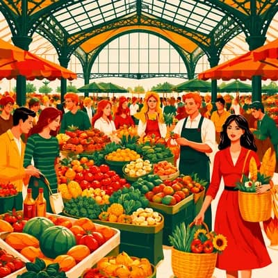 marché sous Les Halles