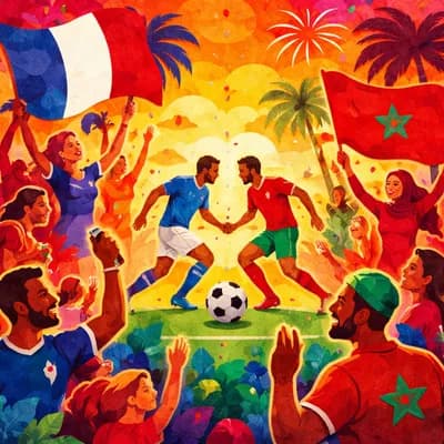 🇫🇷⚽️🔥la Guitoune : 🇫🇷france - Maroc 🇲🇦🔥⚽️🇫🇷