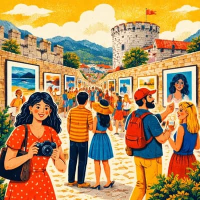 Exposition Photos à la citadelle du Chateau