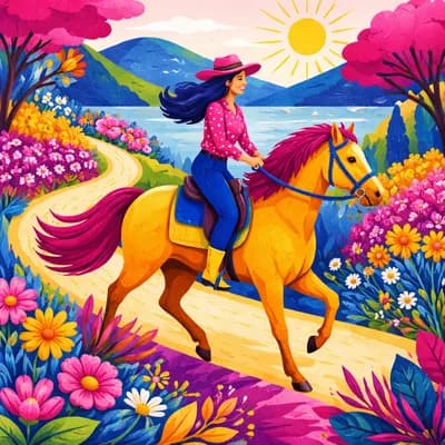 Balade à cheval