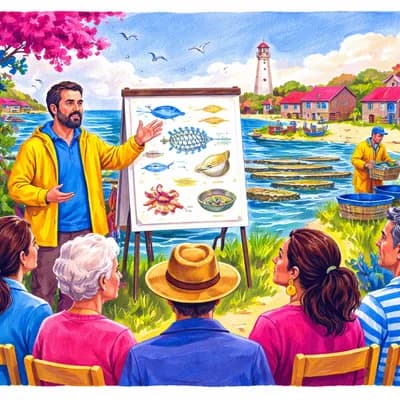 Semaine du Climat - Conférence de Fabrice Pernet : « Quel futur pour la pêche et l’aquaculture sur Oléron ? »