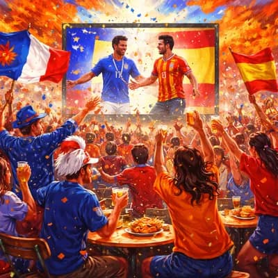 Projection Demi-finale France-espagne