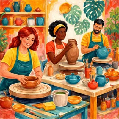 atelier decouverte poterie 2h