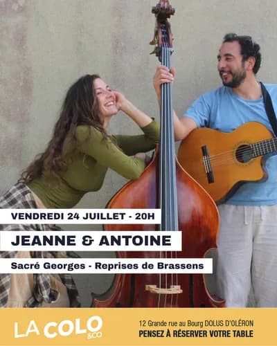 Concert Sacré Georges à La Colo&co