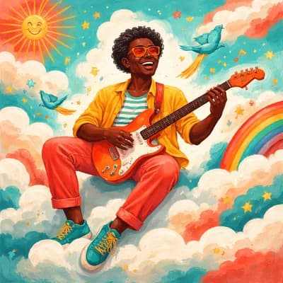 Melvin dans les nuages 🎸🎸