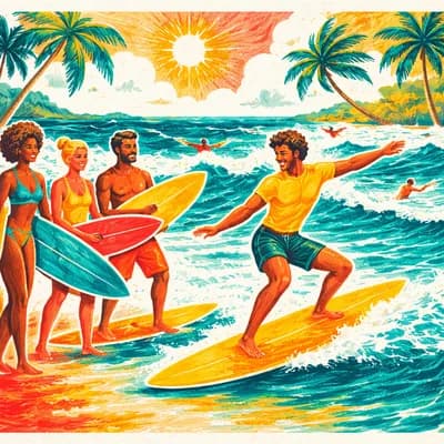 Cours De Surf - collectif - Take Off École de surf