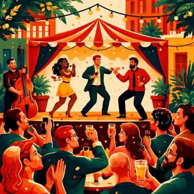 Spectacle de rue - Cabaret d'improvisation