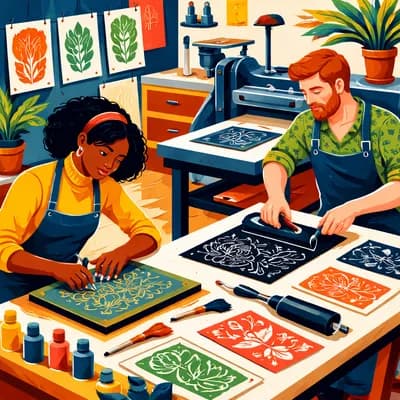 Atelier linogravure
