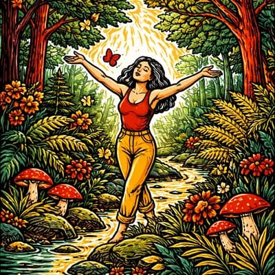 Bain de forêt