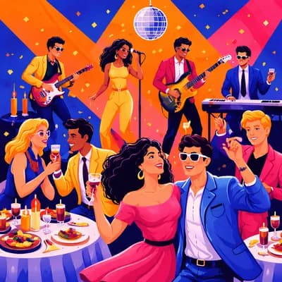 Dîner concert spécial années 80 : vos années Bonheur