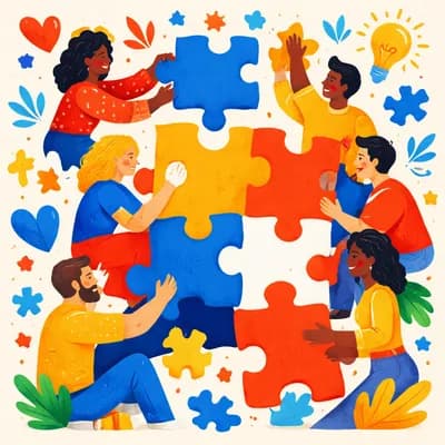 Puzzle collectif : une œuvre à construire ensemble !