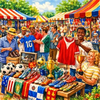 Brocante du foot