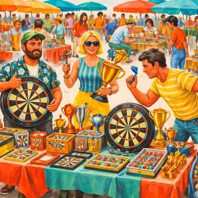 Brocante et vide-greniers des irréductibles de la fléchette