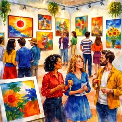 exposition de peintures