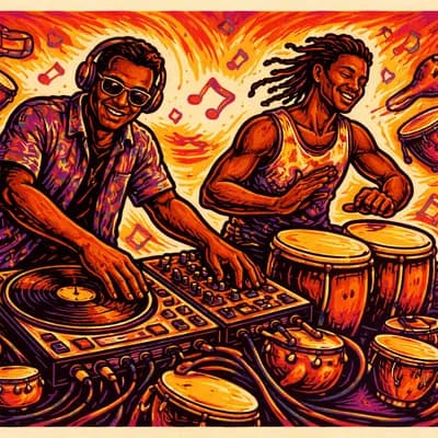 Dj Set Et Percussions