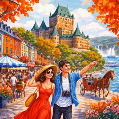 Visite éclair - Bienvenue à Québec !