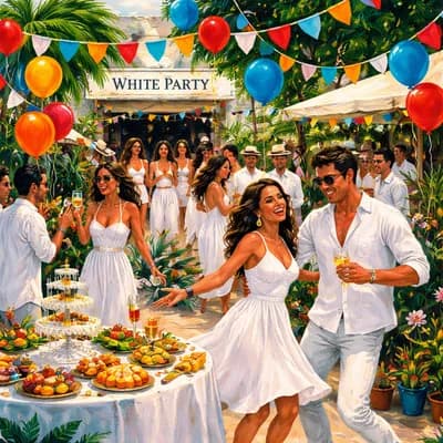 White Party — Anniversaire 9 ans du Garage