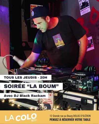 Soirée La Boum à la Colo&co