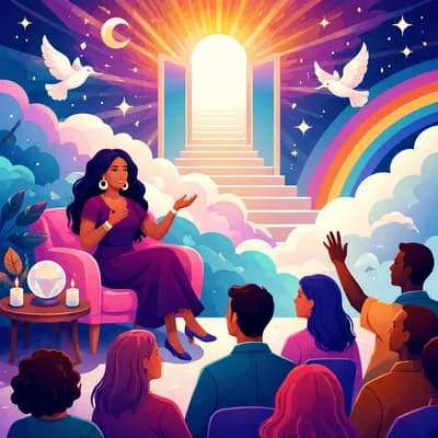 conférence : la vie après la mort-les enseignements d'une médium