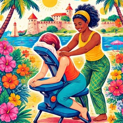 Massage amma assis château d’oleron
