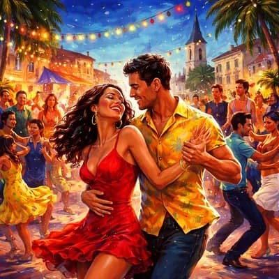 Soirée Salsa. Ville de Marennes