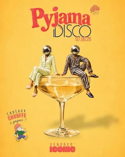 Vendred Iconic : Pyjama Disco Ă L'echoppe