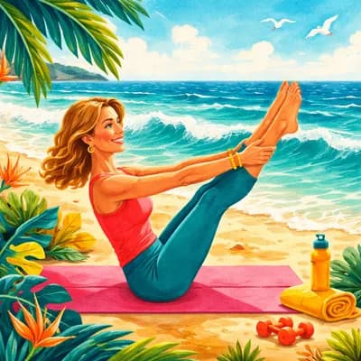 Pilates face à l’océan - Carole