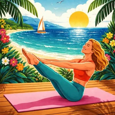 Pilates face à l’océan -carole