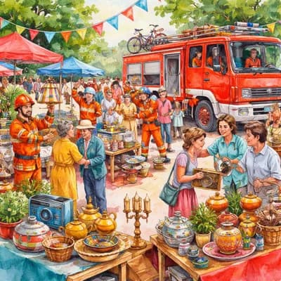 Brocante & vide-grenier de l'amicale des pompiers