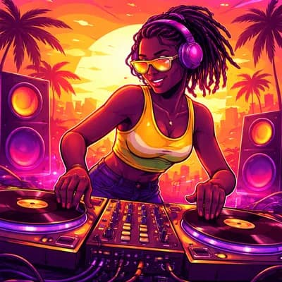 set dj Purple drum and bass