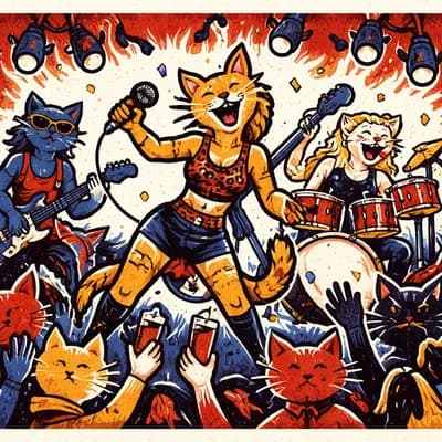Pussy Miel concert