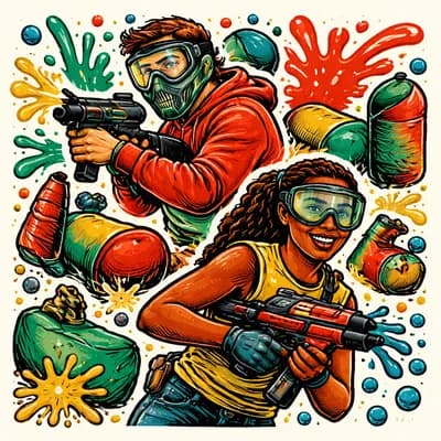 Paintball et gellyball