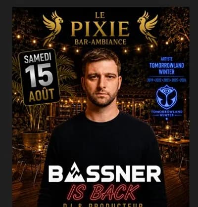 Dj Bassner de Tomorowland Winter au Pixie