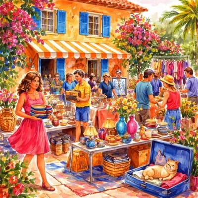 Vide maison à Domino