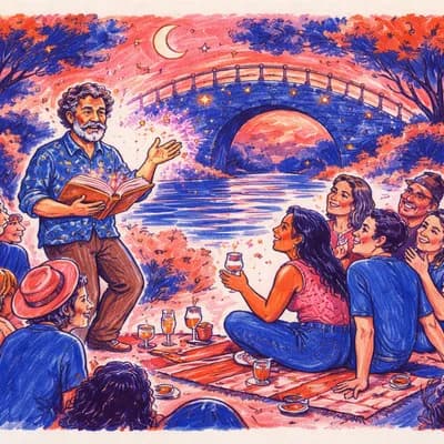 Soirée contée ~ îo les 60 ans du pont « le rêve de Jojo » au Stud’îo