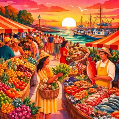 Marché de la Cotinière