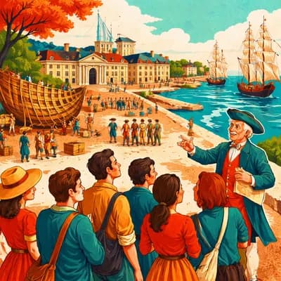 Visite guidée de l'exposition : Du temps que la Marine estoit en sa splendeur : imaginer la ville de Rochefort (1666-1785)