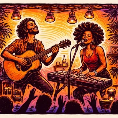 Concert Zik’îø en duo au Stud’îø