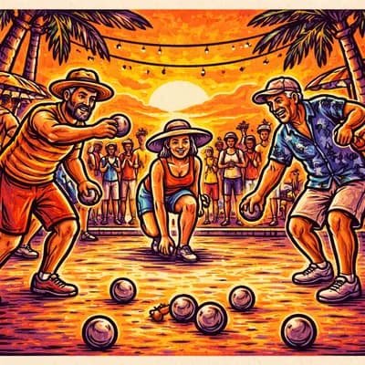 Concours de Pétanque