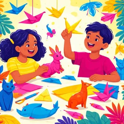 Atelier enfants - Origami animal