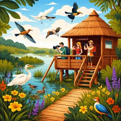 Point d'observation des oiseaux - la Patache