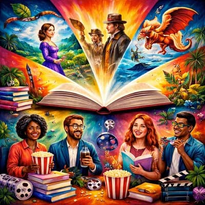 CREA - Du livre à l'écran : Projection de 4 films adaptés d'oeuvres littéraires.