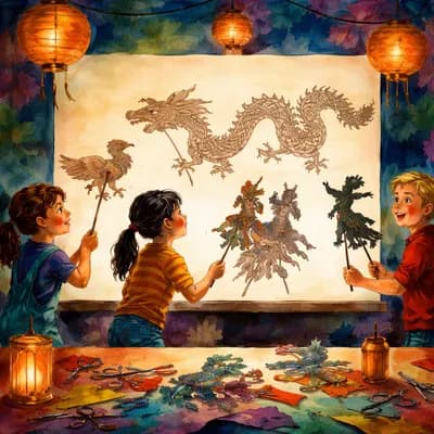 Atelier enfants - Théâtre d'ombres chinoises